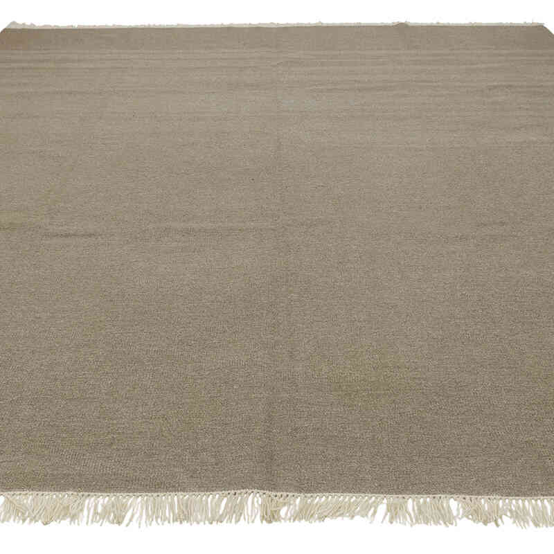 New Handwoven Turkish Kilim Rug - 9' 3" x 10' 6" (111" x 126") - K0083521