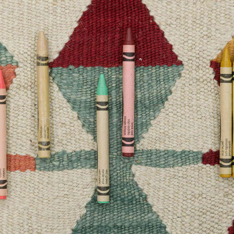 Nueva Alfombra Turca Kilim - 160 cm x 210 cm - K0083522
