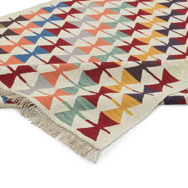 Nueva Alfombra Turca Kilim - 160 cm x 210 cm - K0083522
