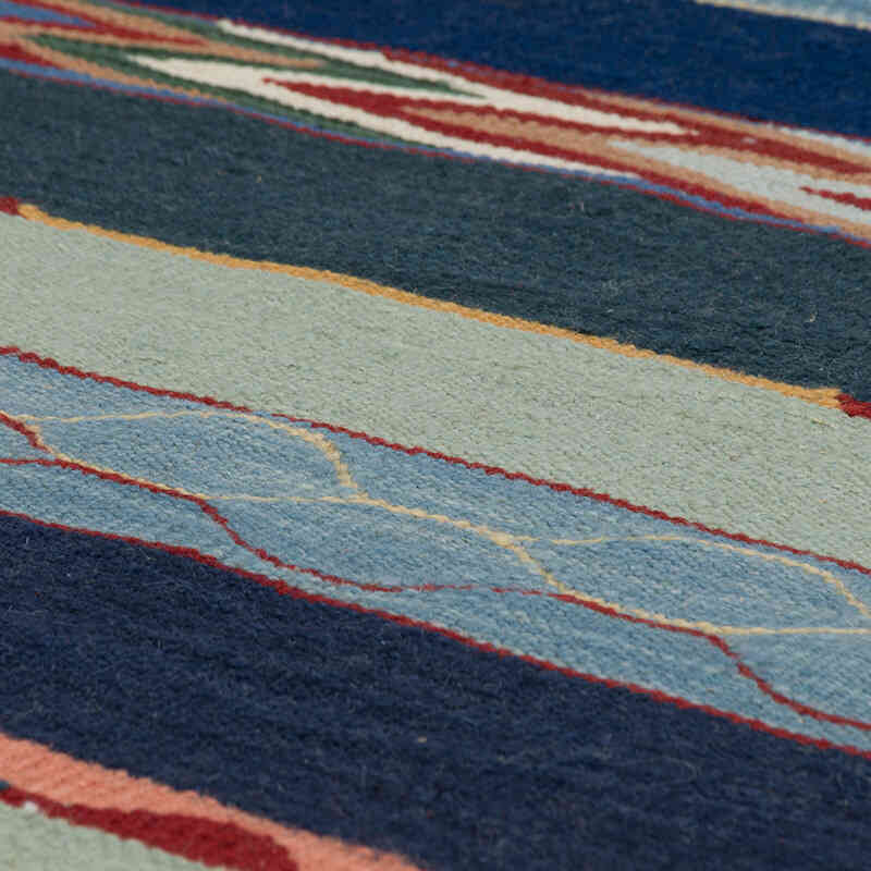 Yeni Kök Boya El Dokuma Yolluk Kilim - 93 cm x 219 cm - K0083523
