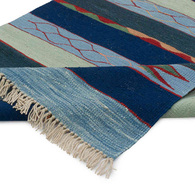 Yeni Kök Boya El Dokuma Yolluk Kilim - 93 cm x 219 cm - K0083523