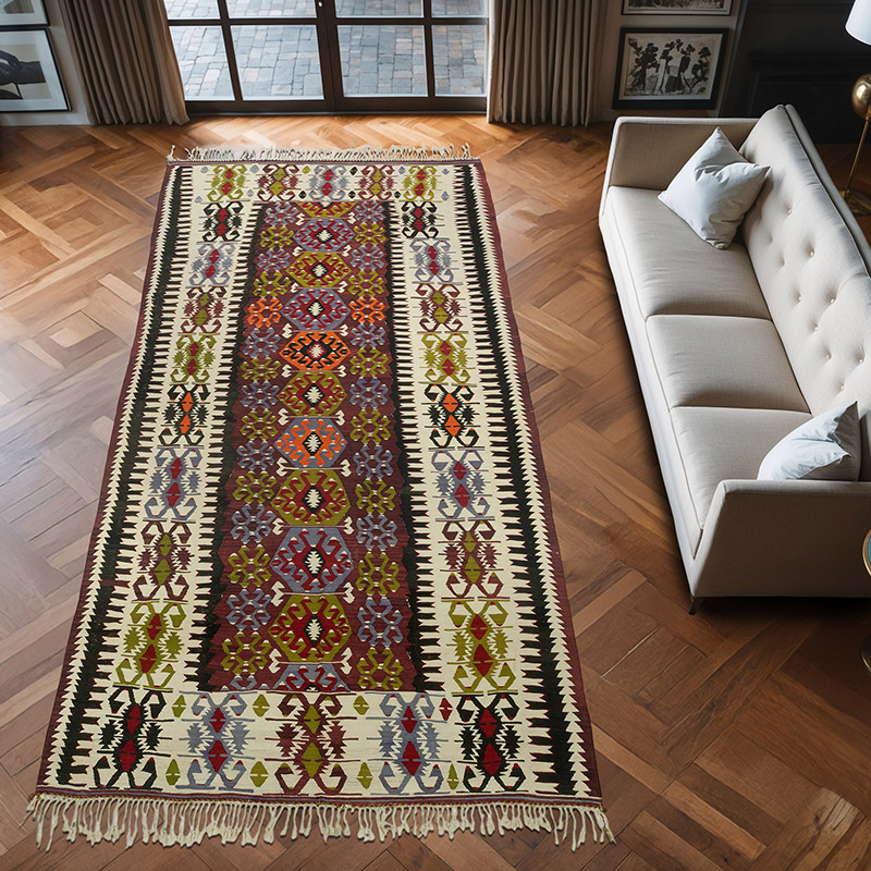 Antalya Kilimi - 184 cm x 393 cm - K0083525