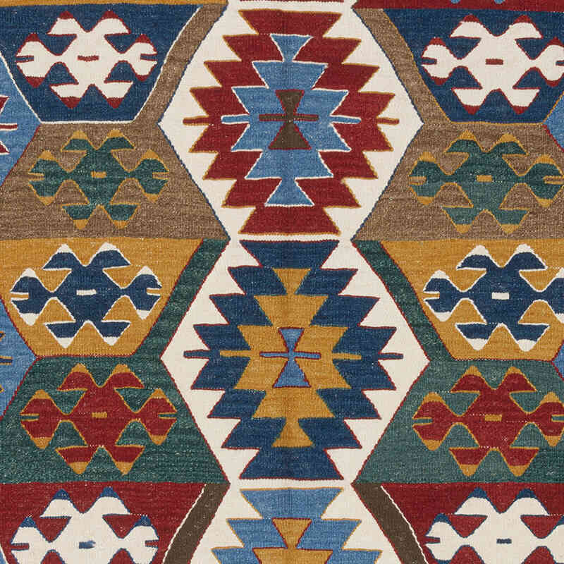 Nueva Alfombra Turca Kilim - 156 cm x 193 cm - K0083528