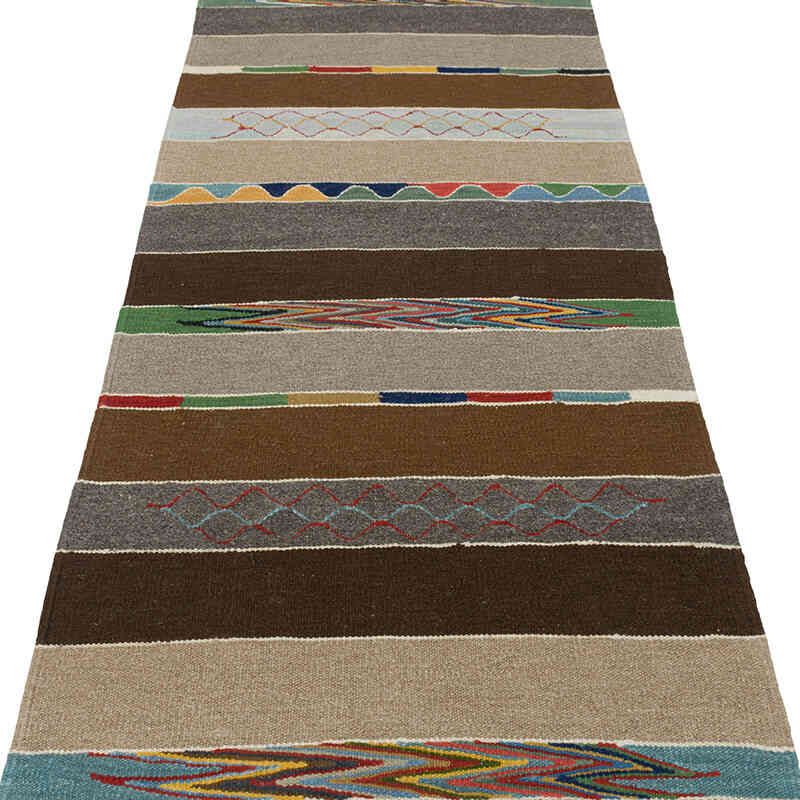 Corredor Nueva Alfombra Turca Kilim - 82 cm x 313 cm - K0083529