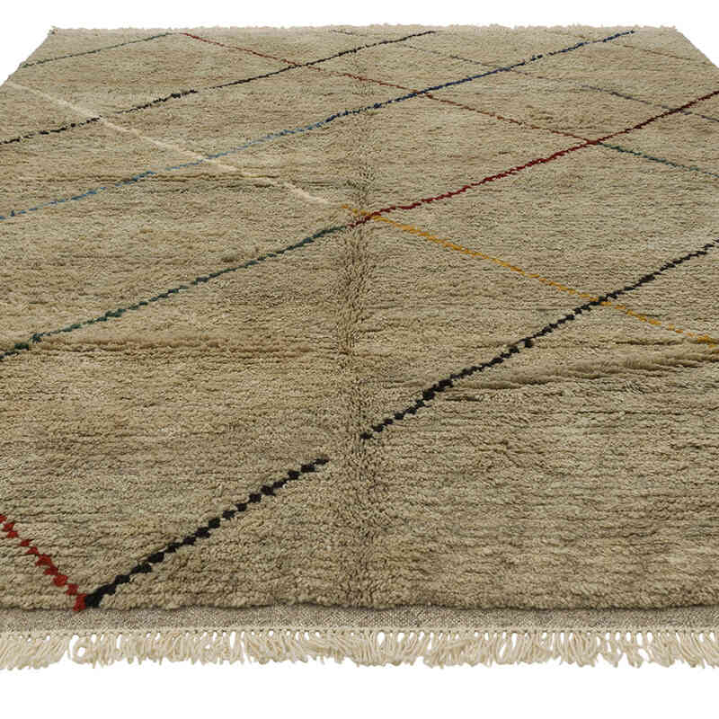 New Turkish Tulu Rug - 8' 4" x 10' 6" (100" x 126") - K0083534
