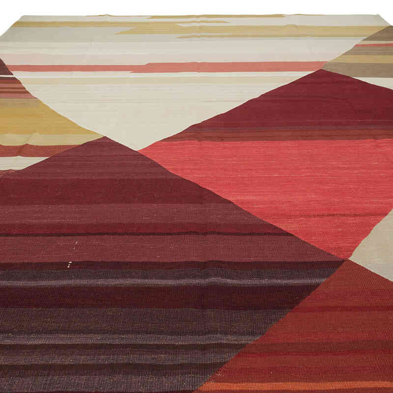 Nueva Alfombra Turca Kilim - 314 cm x 438 cm - K0083536