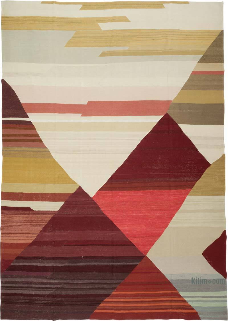 Nueva Alfombra Turca Kilim - 314 cm x 438 cm - K0083536