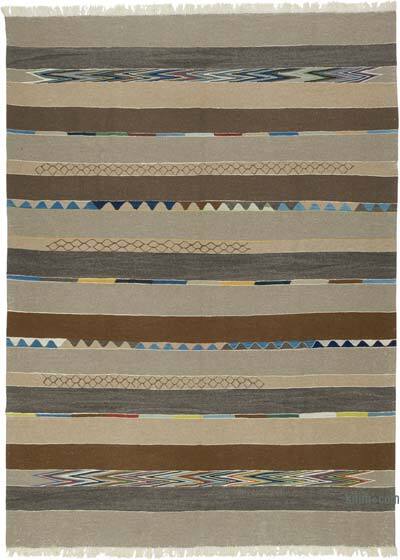 New Handwoven Turkish Kilim Rug - 265 cm x 362 cm