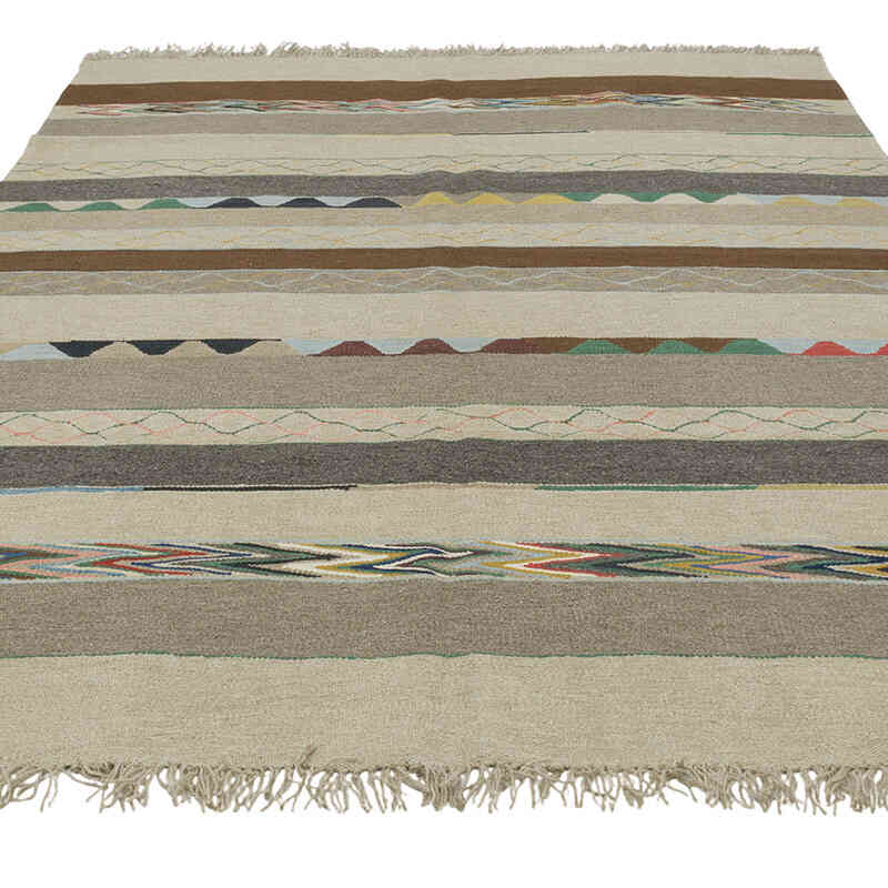 Nueva Alfombra Turca Kilim - 176 cm x 259 cm - K0083539