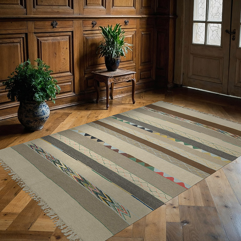 Yeni Kök Boya El Dokuma Kilim - 176 cm x 259 cm - K0083539