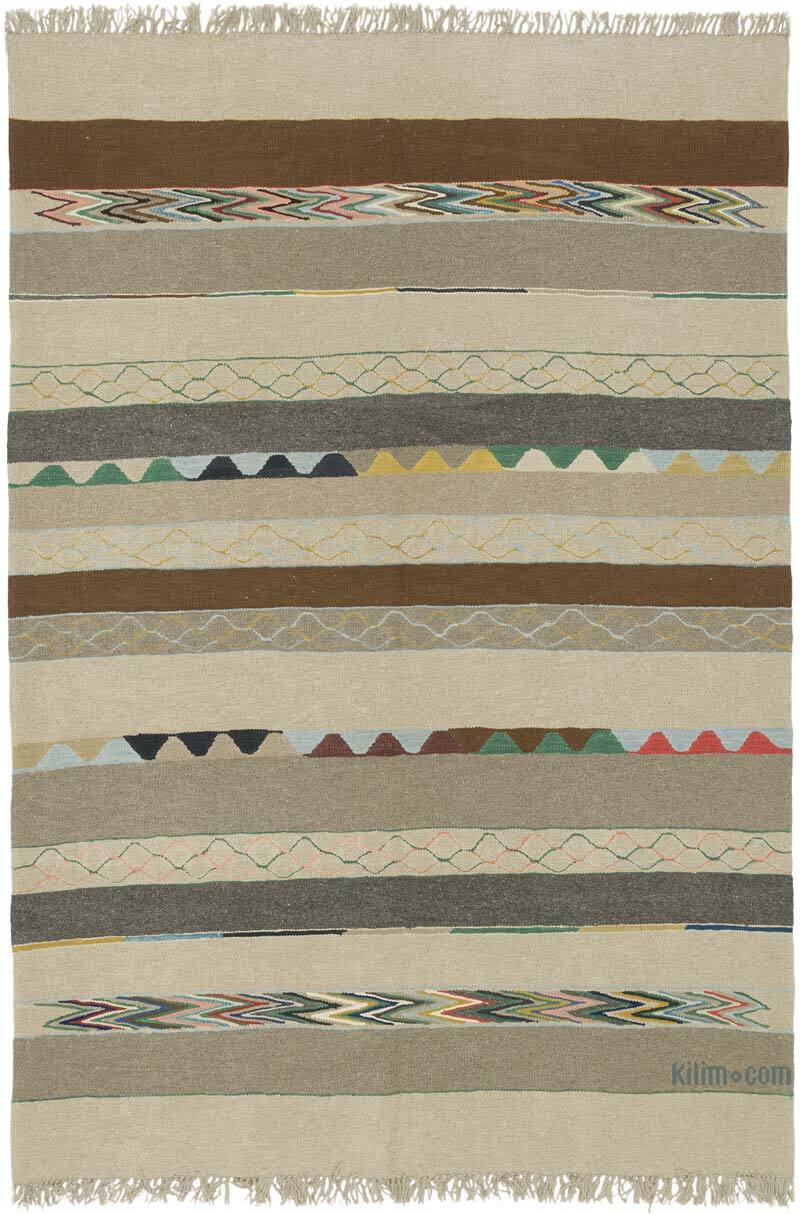 Nueva Alfombra Turca Kilim - 176 cm x 259 cm - K0083539