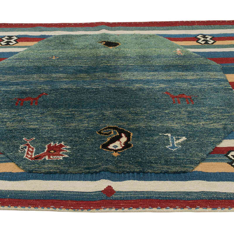 Nueva Alfombra Turca Kilim - 176 cm x 173 cm - K0083541
