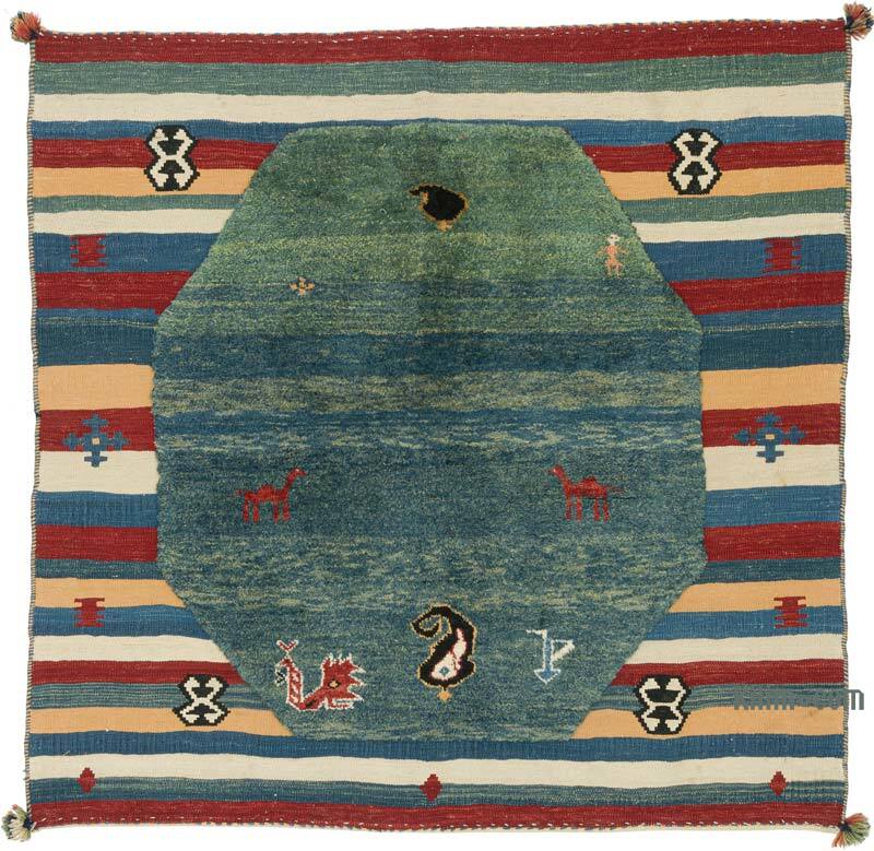 Nueva Alfombra Turca Kilim - 176 cm x 173 cm - K0083541