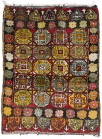 El Dokuma Vintage Halı - 132 cm x 168 cm