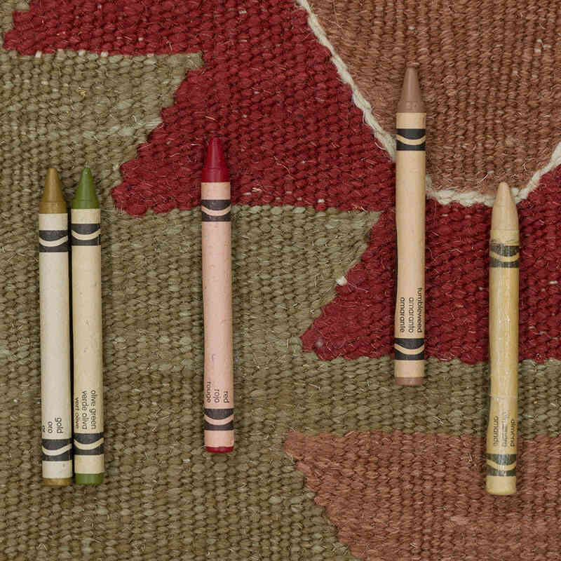 New Handwoven Turkish Kilim Runner - 2' 11" x 11' 5" (35" x 137") - K0083544