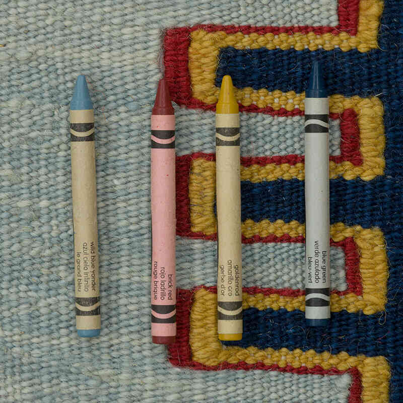 Nueva Alfombra Turca Kilim - 203 cm x 236 cm - K0083546