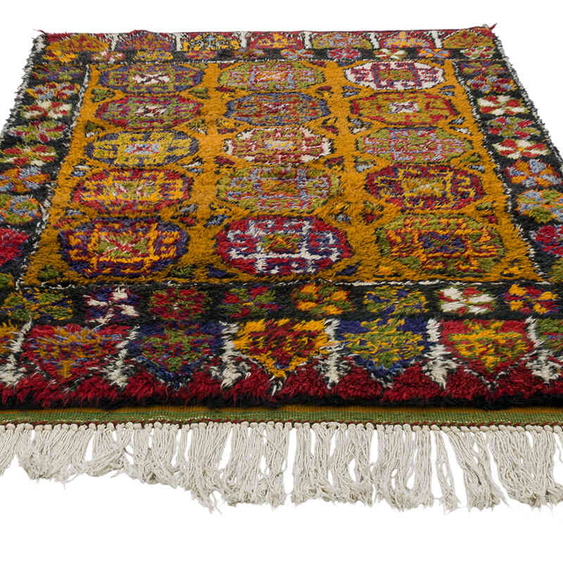 El Dokuma Vintage Halı - 138 cm x 204 cm - K0083551