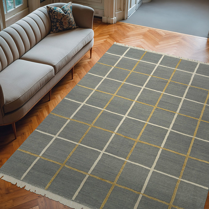 Nueva Alfombra Turca Kilim - 245 cm x 317 cm - K0083557
