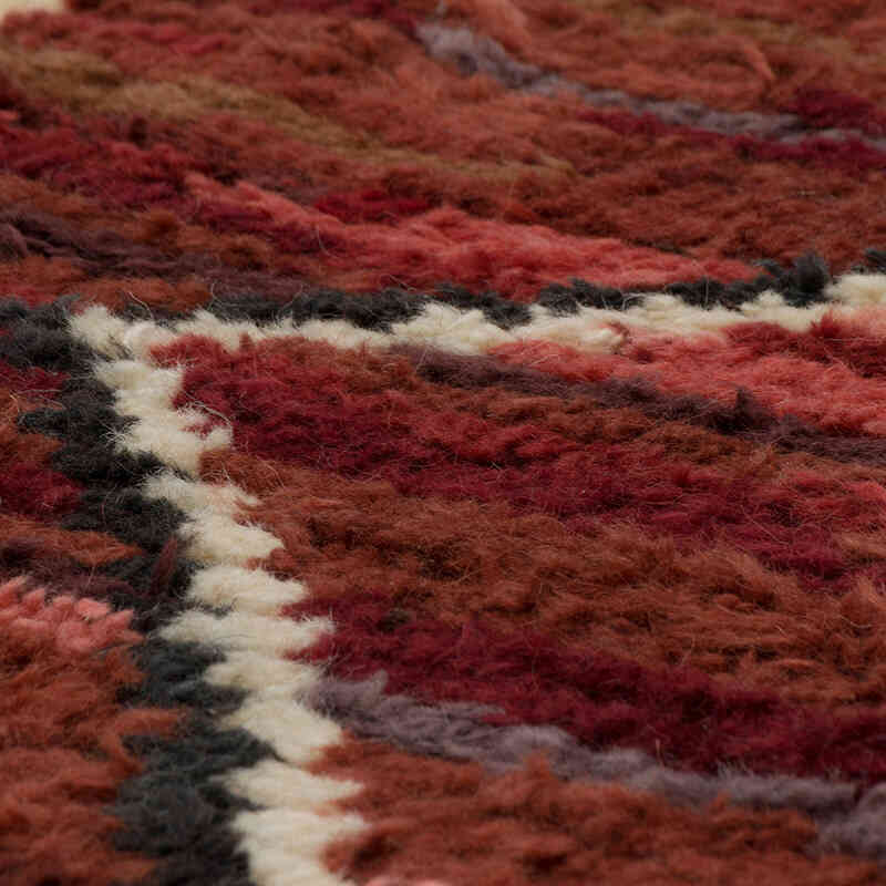 New Moroccan Style Hand-Knotted Tulu Rug - 7' 10" x 10' 4" (94" x 124") - K0083560