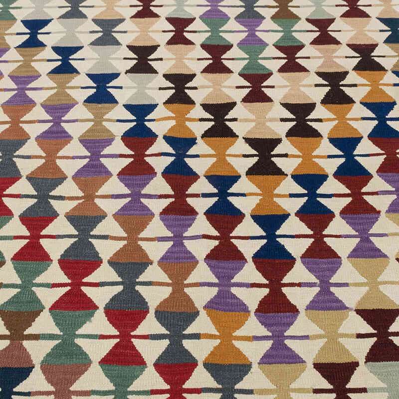 Nueva Alfombra Turca Kilim - 124 cm x 190 cm - K0083561