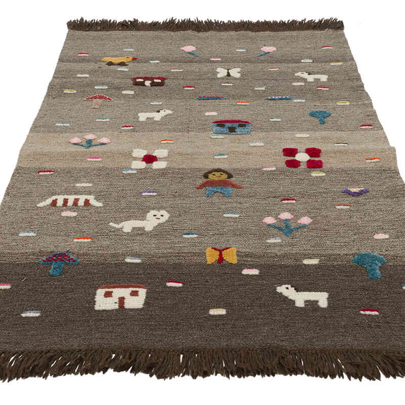 Nueva Alfombra Turca Kilim - 95 cm x 155 cm - K0083562