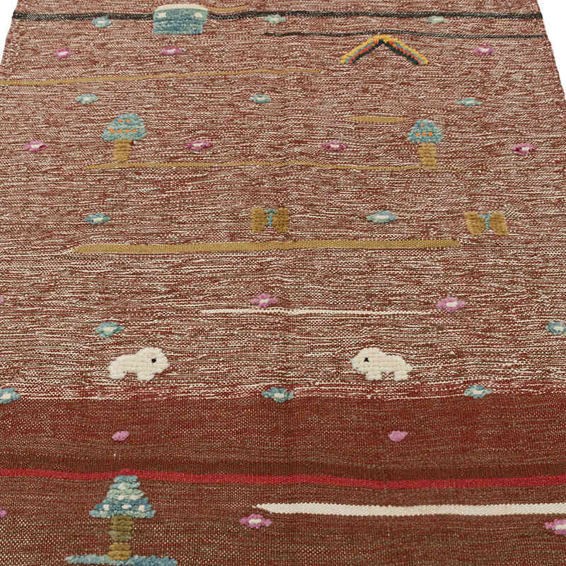 Nueva Alfombra Turca Kilim - 112 cm x 160 cm - K0083563