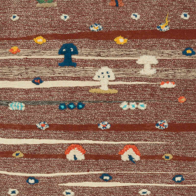 New Handwoven Turkish Kilim Rug - 3' 1" x 5' 4" (37" x 64") - K0083564
