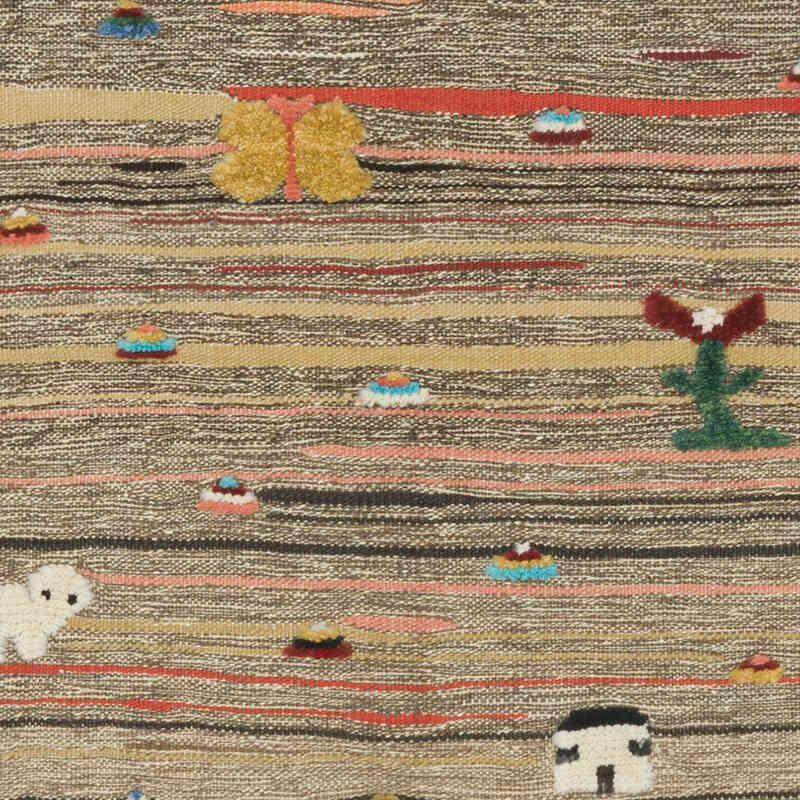 New Handwoven Turkish Kilim Rug - 3' 4" x 4' 2" (40" x 50") - K0083565