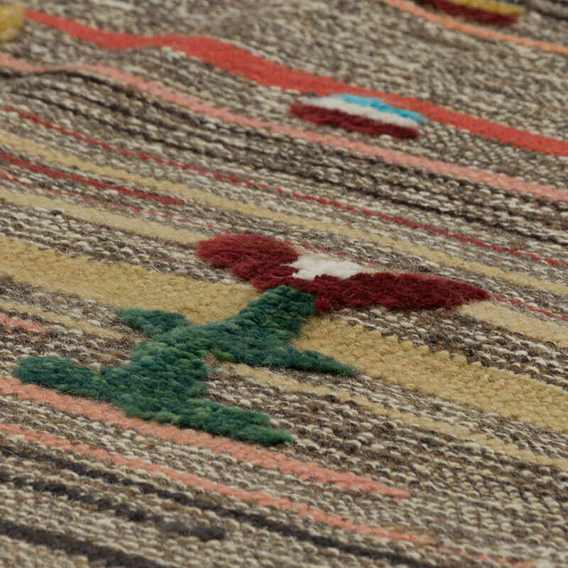 New Handwoven Turkish Kilim Rug - 3' 4" x 4' 2" (40" x 50") - K0083565