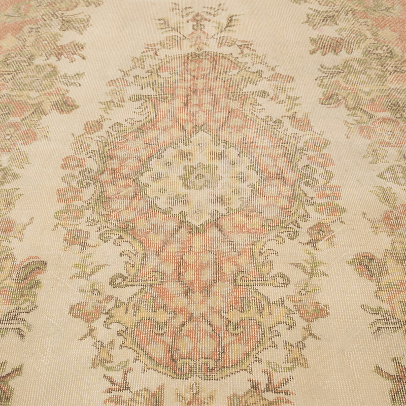 Alfombra Vintage Turca Anudada a Mano - 170 cm x 283 cm - K0083573