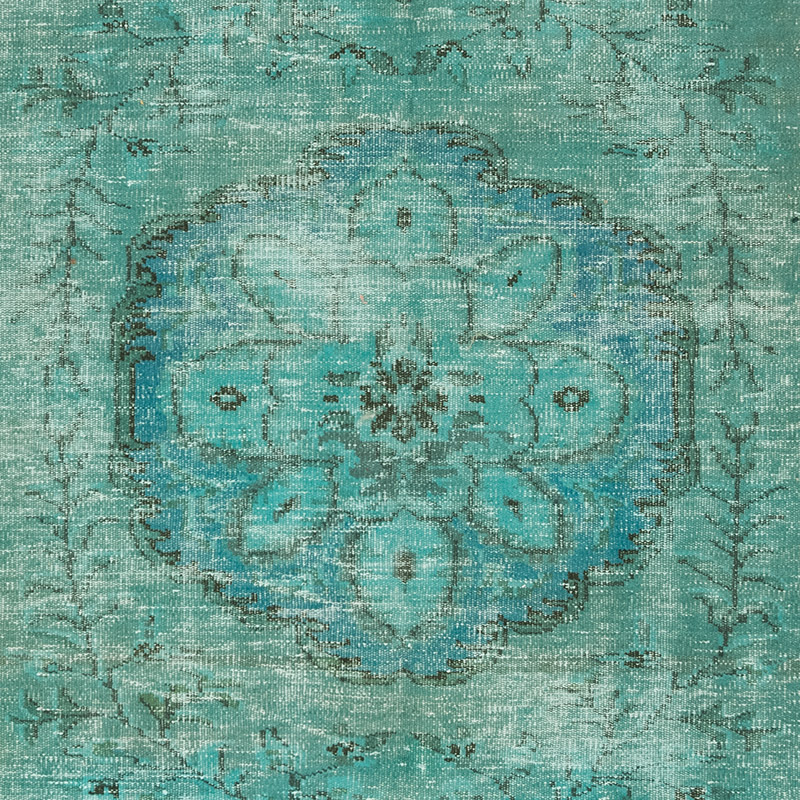 Alfombra Turca Vintage Sobre-teñida - 168 cm x 269 cm - K0083575