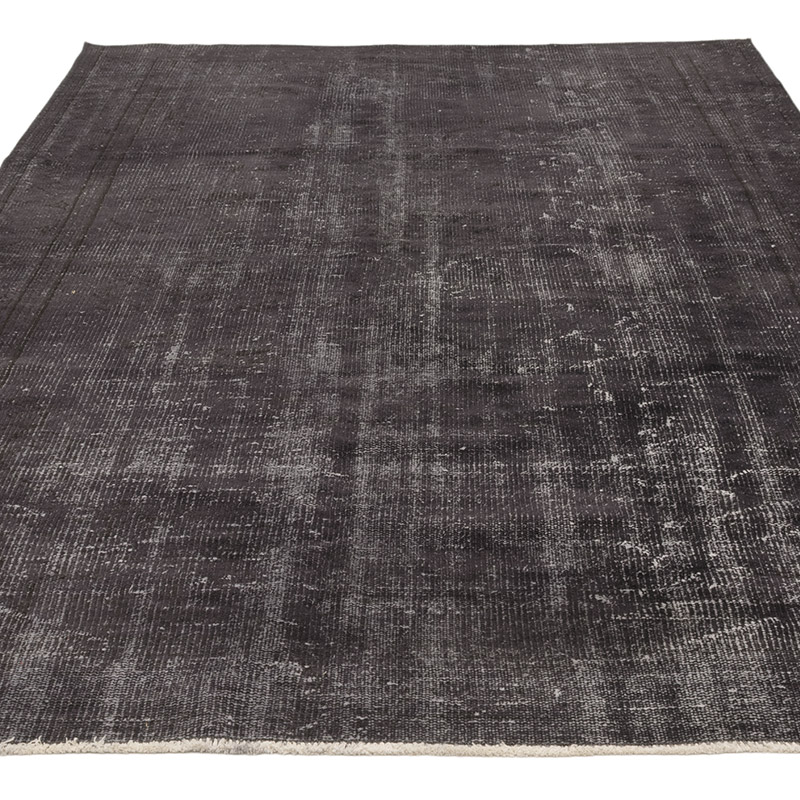 Over-dyed Vintage Hand-Knotted Turkish Rug - 5' 10" x 9'  (70" x 108") - K0083576