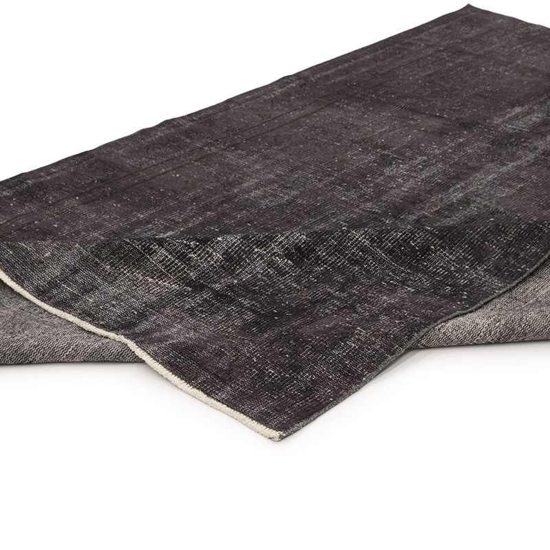Over-dyed Vintage Hand-Knotted Turkish Rug - 5' 10" x 9'  (70" x 108") - K0083576