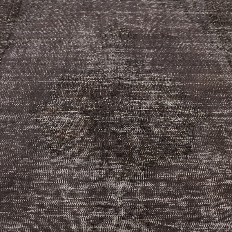 Over-dyed Vintage Hand-Knotted Turkish Rug - 5' 6" x 8' 6" (66" x 102") - K0083580