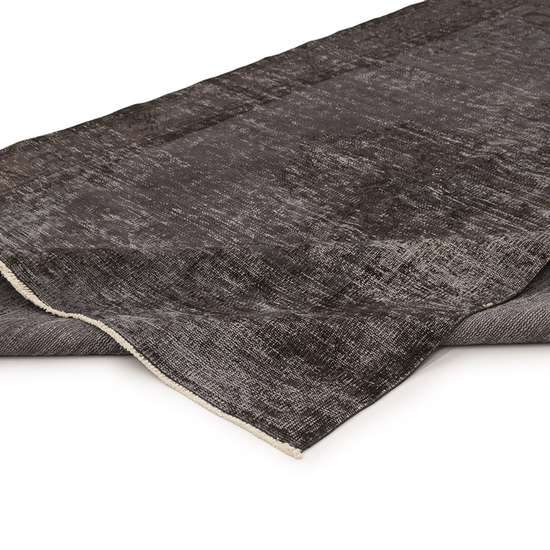 Over-dyed Vintage Hand-Knotted Turkish Rug - 5' 6" x 8' 6" (66" x 102") - K0083580