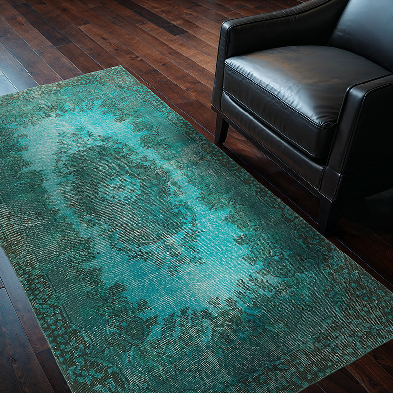 Boyali El Dokuma Vintage Hali - 120 cm x 204 cm - K0083581