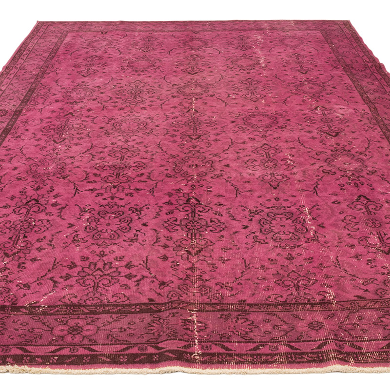 Alfombra Turca Vintage Sobre-teñida - 206 cm x 306 cm - K0083583
