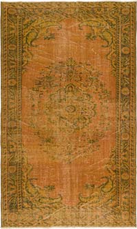 Boyali El Dokuma Vintage Hali - 160 cm x 264 cm