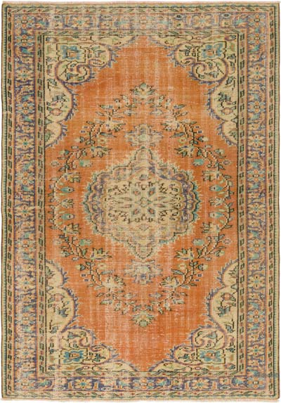 El Dokuma Vintage Hali - 158 cm x 224 cm