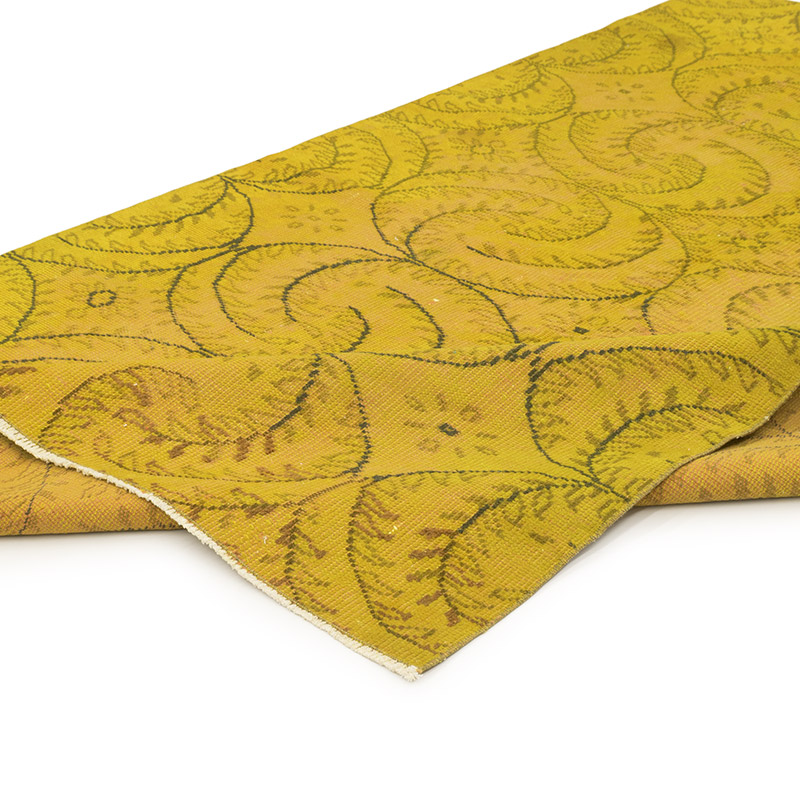 Alfombra Turca Vintage Sobre-teñida - 161 cm x 250 cm - K0083596