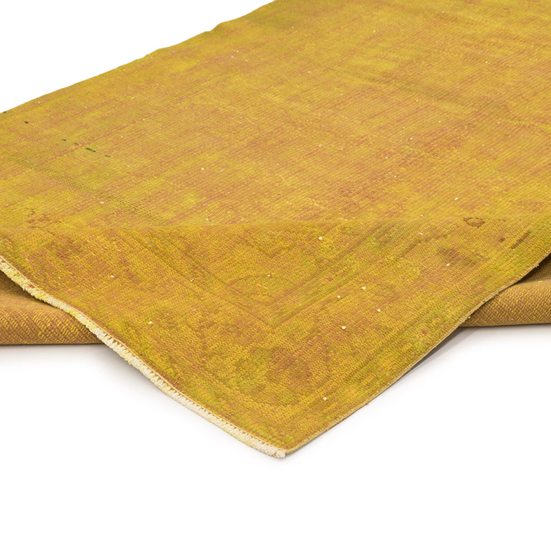 Over-dyed Vintage Hand-Knotted Turkish Rug - 5' 5" x 8' 3" (65" x 99") - K0083602