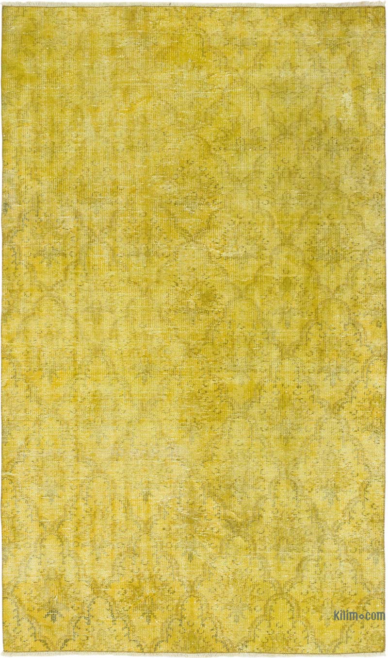 Boyali El Dokuma Vintage Hali - 145 cm x 248 cm - K0083610