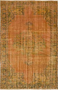 Boyali El Dokuma Vintage Hali - 191 cm x 291 cm