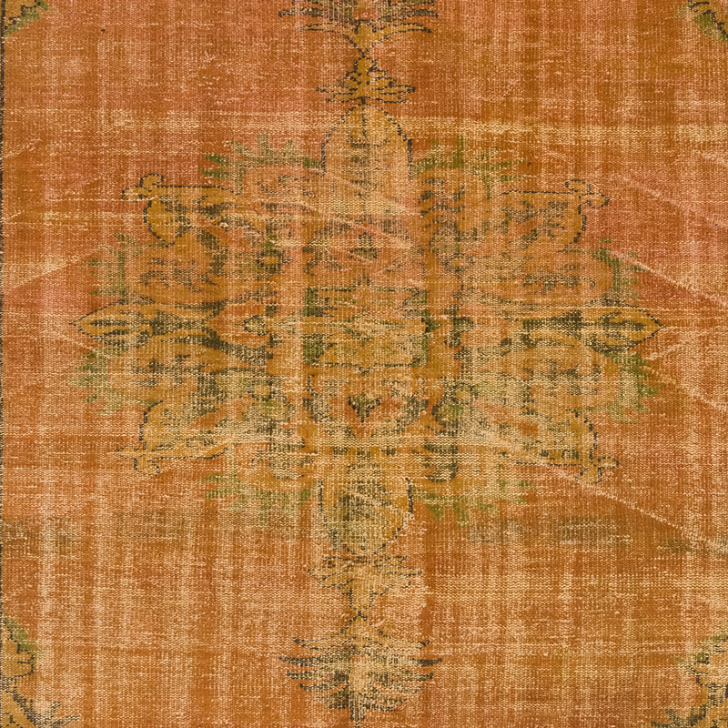 Alfombra Turca Vintage Sobre-teñida - 191 cm x 291 cm - K0083611