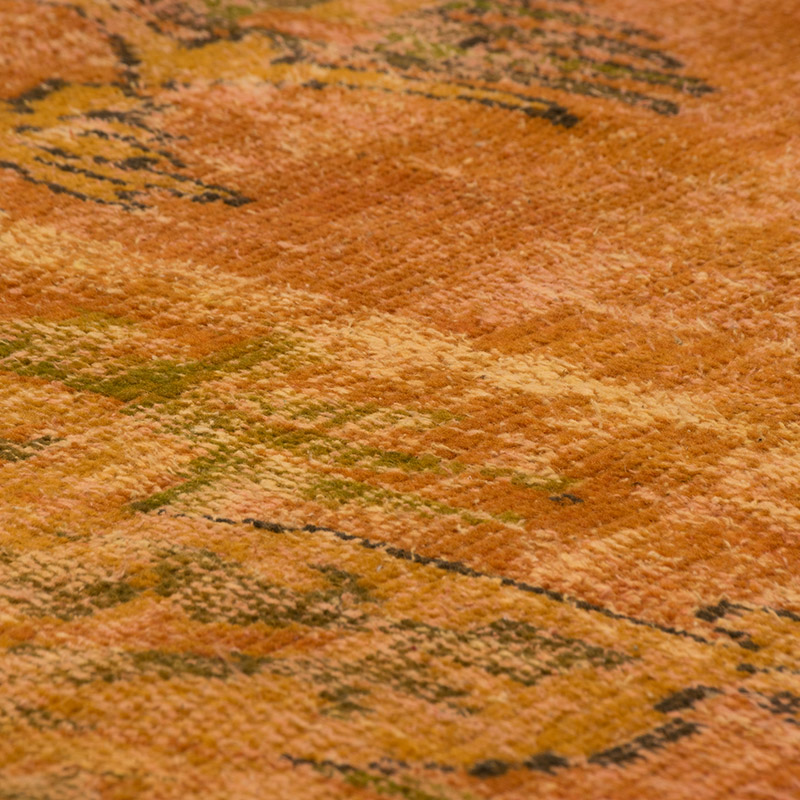 Alfombra Turca Vintage Sobre-teñida - 191 cm x 291 cm - K0083611