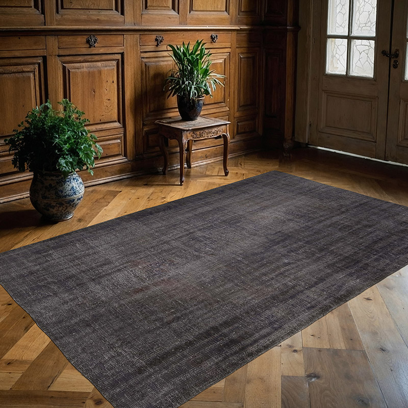 Alfombra Turca Vintage Sobre-teñida - 174 cm x 260 cm - K0083613