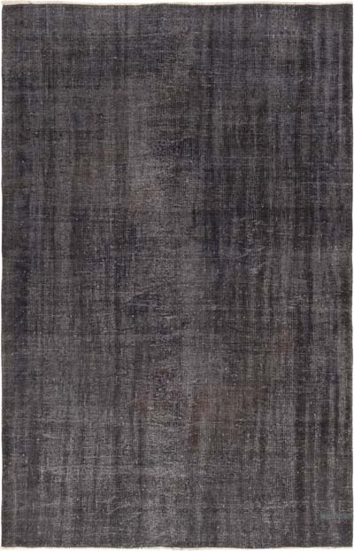 Over-dyed Vintage Hand-Knotted Turkish Rug - 5' 9" x 8' 6" (69" x 102")