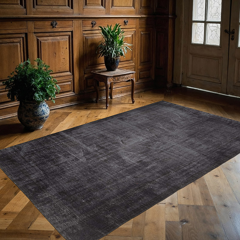 Alfombra Turca Vintage Sobre-teñida - 167 cm x 262 cm - K0083614