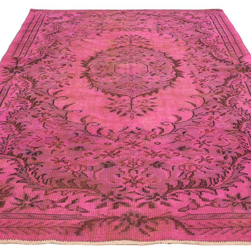 Alfombra Turca Vintage Sobre-teñida - 177 cm x 288 cm - K0083615