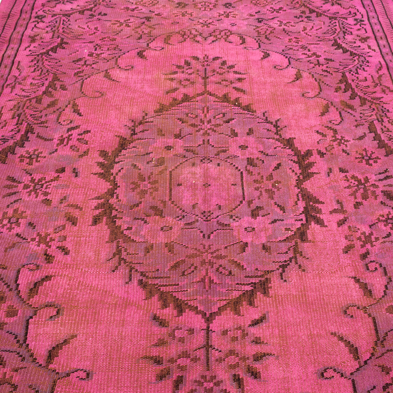 Alfombra Turca Vintage Sobre-teñida - 177 cm x 288 cm - K0083615